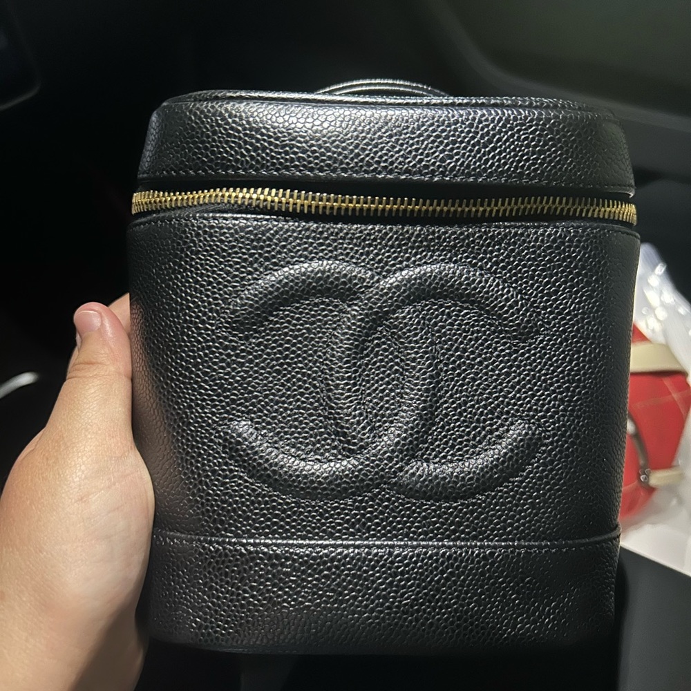 Chanel Caviar Leather Handbag - Picture 3 of 12